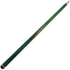 Jacoby Custom Cue - Laminated Blue, Gray and Green - Full Butt