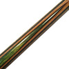 Jacoby Custom Cue - Laminated Brown, Gray and Green - Forearm
