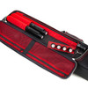 Cuetec Pro Line Black Soft Pool Cue Case - 4x8 - Bottom Pocket