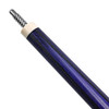 Jacoby Custom Cue - Laminated Purple and Gray - Joint