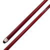 Jacoby Feather Weight Break Cue - Red - Butt and Forearm