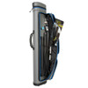 Lucasi Rival Pool Cue Case - Hard - 3x4 - Side with large Pocket Open