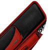Predator Roadline 3x6 Black/Red Darren Appleton Soft Pool Cue Case - Top Detail