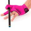 Predator Second Skin Pool Glove - Pink - Left Hand - Bridge