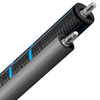 Predator BK Rush Plus Tempest Grey Jump/Break Cue - Sport Wrap - Joint Detail
