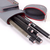 Cuetec Pro Line Speed Grey Hard Pool Cue Case - 2x4 - Top Open