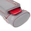 Cuetec Pro Line Speed Grey Hard Pool Cue Case - 2x4 - Phone Holder