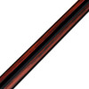 Predator P3 REVO Red Tiger Pool Cue with No Wrap - Forearm