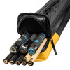 Predator Urbain Black and Yellow Hard Pool Cue Case - 3x5 - With Cues