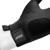 Apex Pool Glove - Left Hand Bridge - Pad and Velcro Detail