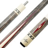 Meucci Economy Cure 7 Pool Cue - Red - Detail
