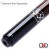 Cuetec Cynergy X Amber Pool Cue - No Wrap - DUO Extension Ready