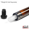 Cuetec Cynergy X Amber Pool Cue - Leather Poly Wrap - With Acueweight Kit