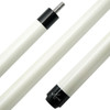 Meucci Pearl White Carbon Break Cue - Detail