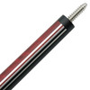 KODA Split Black/Red Pool Cue - KD29-RD - Joint