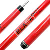 Jacoby Black Out Break/Jump Cue - Red - Detail