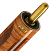 Predator P3 Aura Golden Curly Maple & Bocote Pool Cue - Leather Wrap - Gold Joint