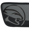 Predator Roadline Gray/Black Soft Cue Case - 4x8 - Logo Detail