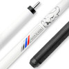 Bull Carbon Bull Breaker White Carbon Fiber Break Cue - Sport Wrap - Detail