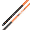 Predator BK Rush Neon Orange Break Cue Sport Wrap - Butt Sleeve and Forearm