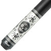 Rage RG53 Día De Los Muertos Midnight Pool Cue - Butt Detail