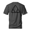 Break Run Repeat T-Shirt - Heather Charcoal - Back