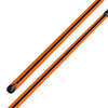 Predator P3 Orange Flare Pool Cue - No Wrap - Butt Sleeve and Forearm