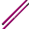 Bull Carbon Bull Breaker Pink Carbon Fiber Break Cue - No Wrap - Butt Sleeve and Forearm