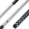 Poison VX Break Cue with Venom Carbon Fiber Shaft - Gray and Black - Detail