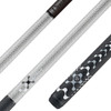 Poison VX Break Cue with Venom Carbon Fiber Shaft - Gray and Black - Detail