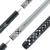 Poison VX Break/Jump Cue with Venom Carbon Fiber Shaft - Gray and Black - 3-Piece Cue