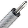 Poison VX Break/Jump Cue with Venom Carbon Fiber Shaft - Gray and Black - Joint Detail