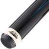 Predator Double Butterfly Teal/Purple/Green Pool Cue - Butt Detail