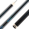 Predator Double Butterfly Teal/Purple/Green Pool Cue - Detail