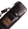 Instroke Soft Black G02 Pool Cue Case - 4x8 - Top Detail
