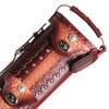 Instroke Southwest Brown Pool Cue Case - 3x5 - Detail