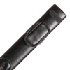 Apex Pool Cue Case 1x2 - Black - Top Detail