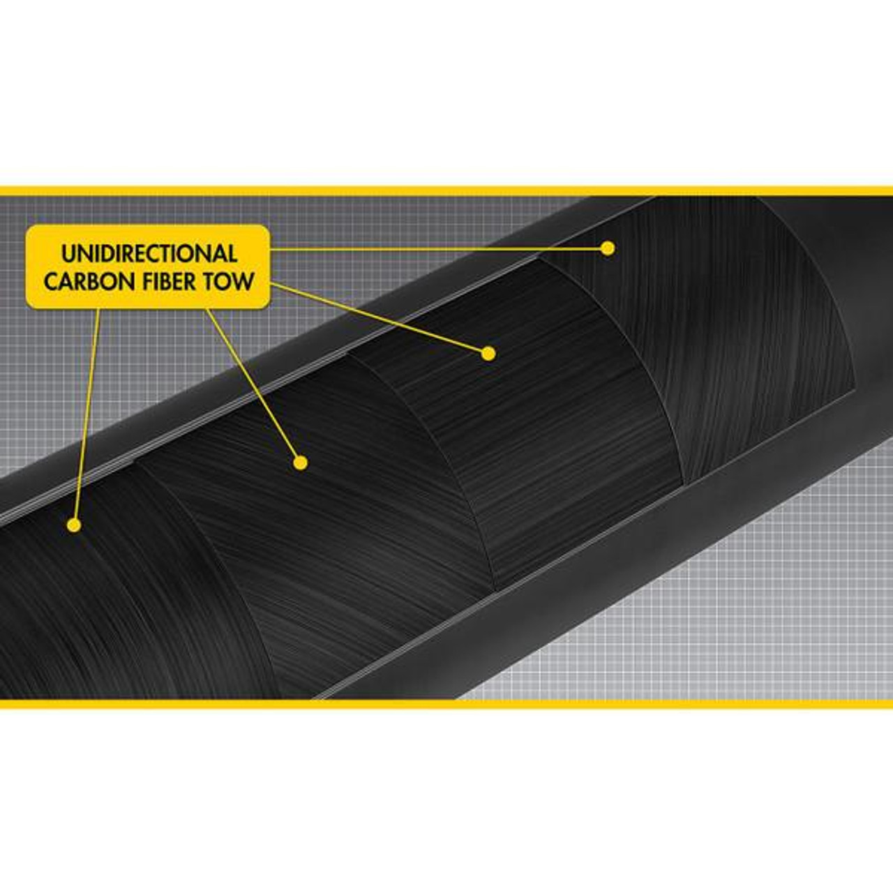 Predator REVO Shaft with Black Vault Plate - Radial - 12.4mm