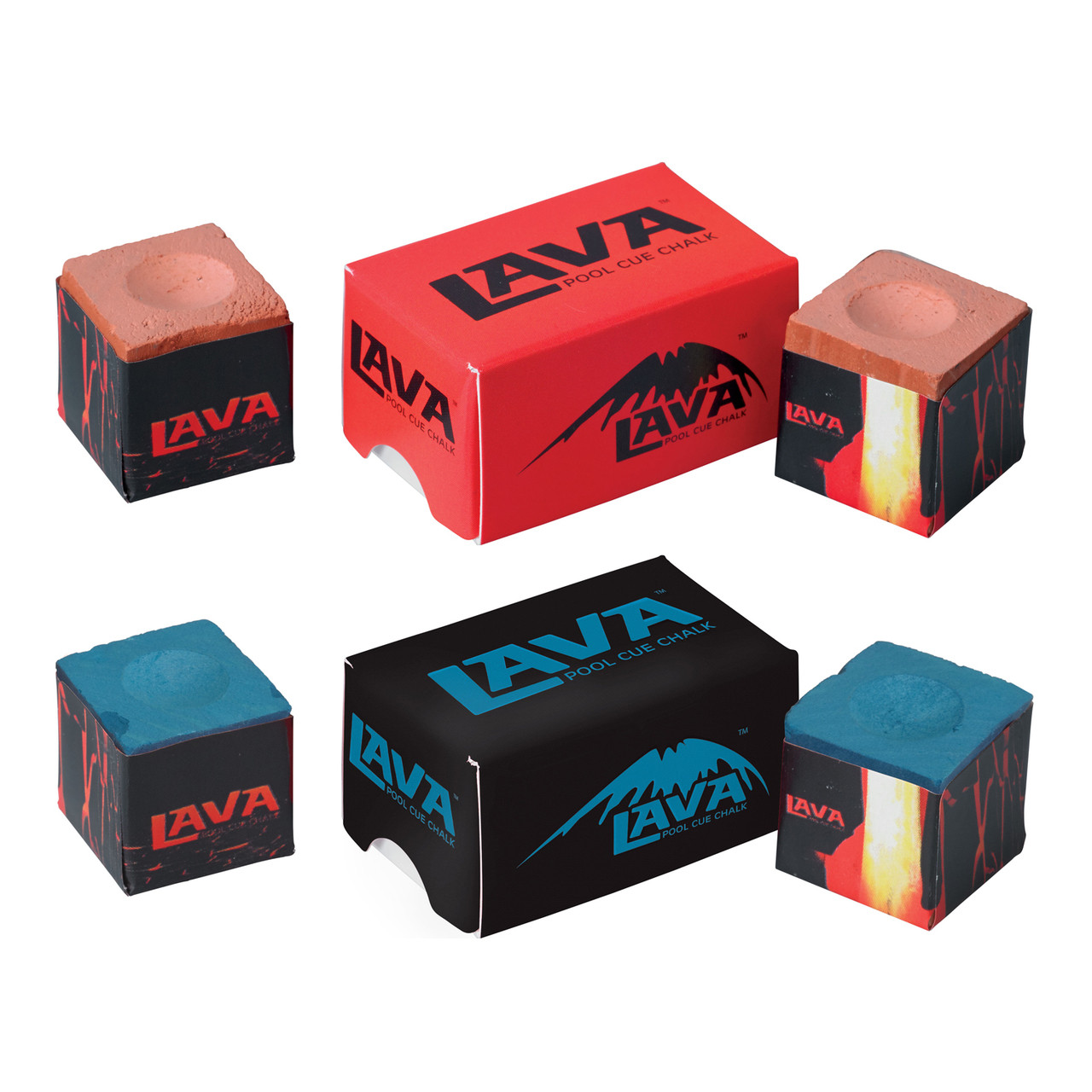 Lava Chalk - 2 Piece Box - FCI Billiards