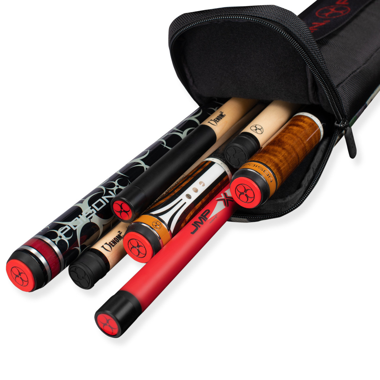 Poison Covert 3x4 Hard Pool Cue Case