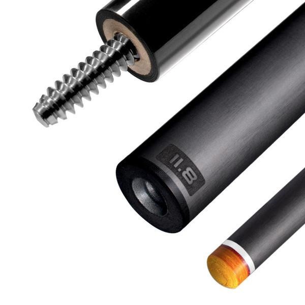 Predator REVO Shaft with White Vault Plate - 3/8x10 - 11.8mm - FCI