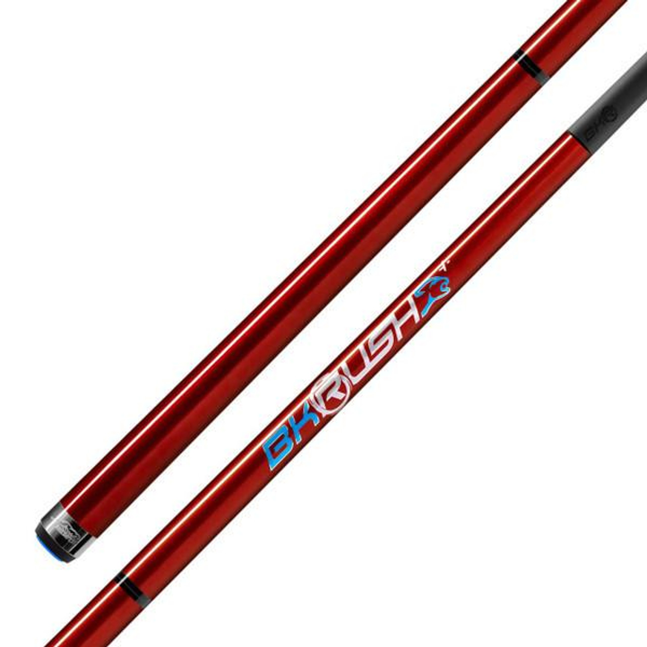 Predator BK Rush➕ 赤 ブレイク&ジャンプ Predator Red BK Rush Plus Jump/Break Cue - No Wrap