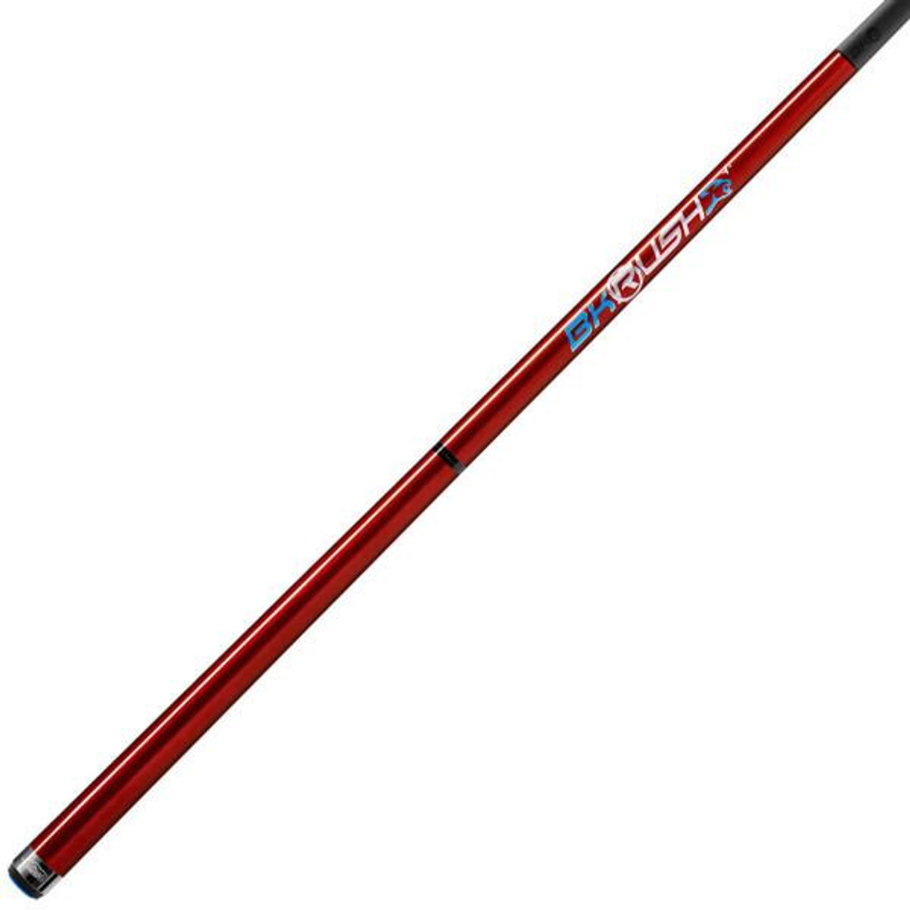 Predator BK Rush➕ 赤 ブレイク&ジャンプ Predator Red BK Rush Plus Jump/Break Cue - No Wrap