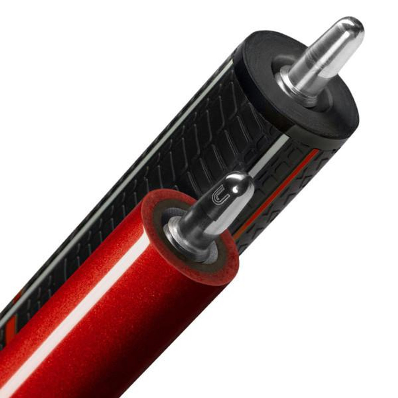 Predator Red BK Rush Plus Jump/Break Cue - Sport Wrap