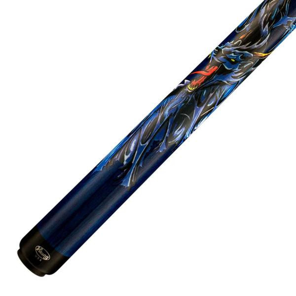 Viking DeCues Pool Cue | Blue Dragon