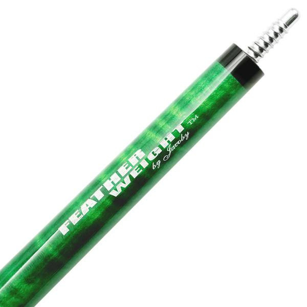 Jacoby Feather Weight Break Cue - Green - FCI Billiards