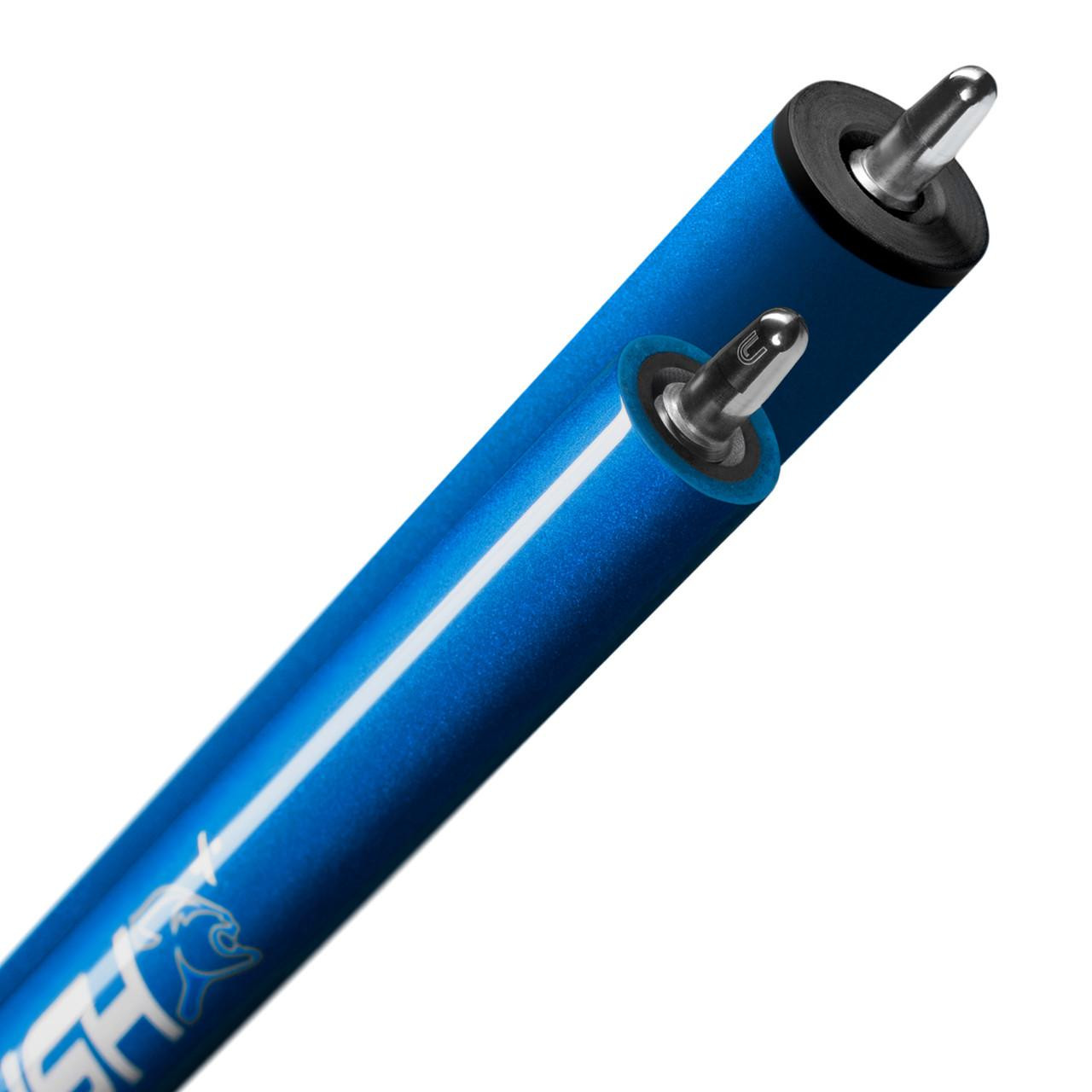 Predator BK Rush Plus Blue Streak Jump/Break Cue - No Wrap