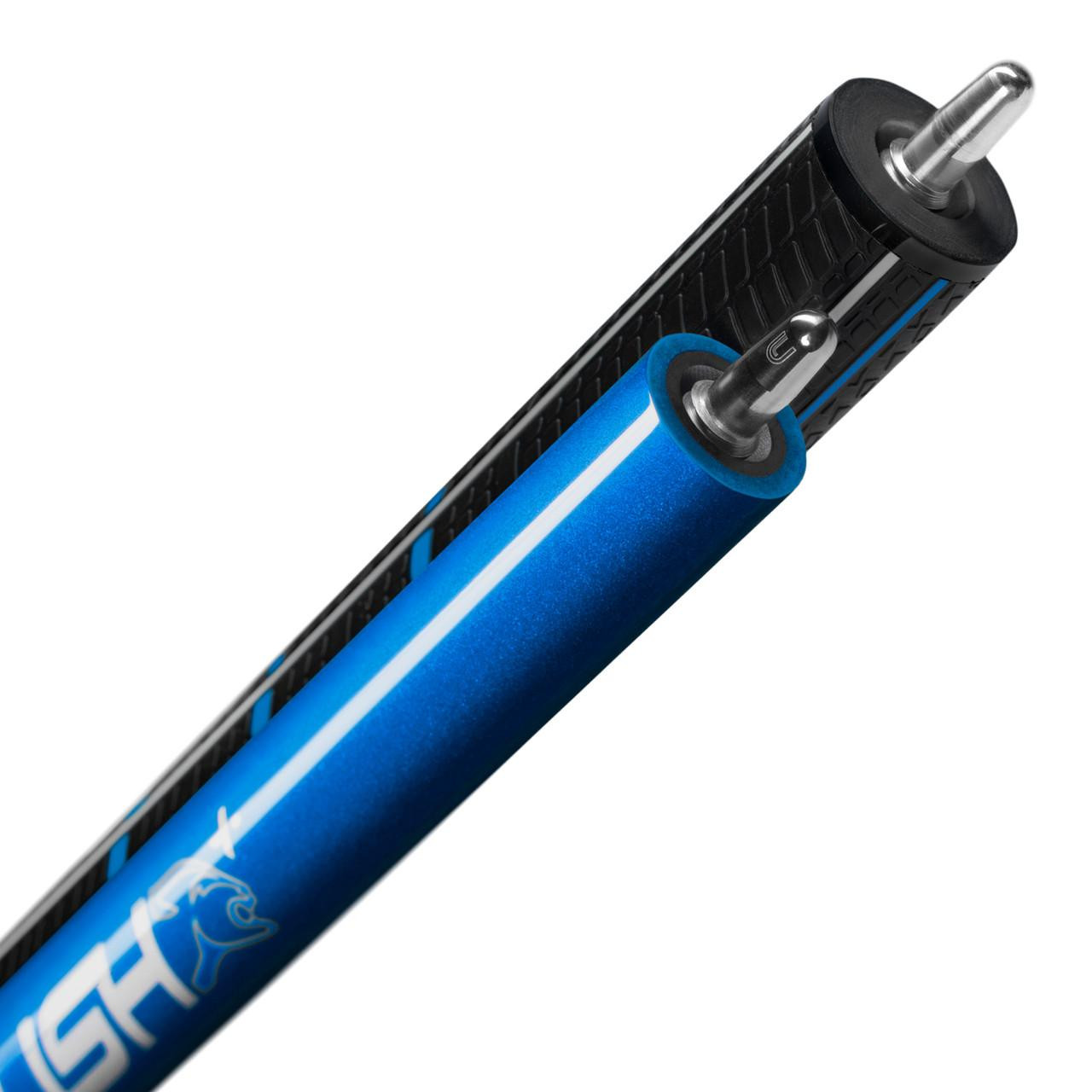 Predator BK Rush Plus Blue Streak Jump/Break Cue - Sport Wrap