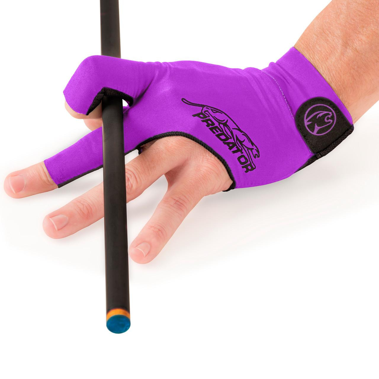 Predator Second Skin Pool Glove - Purple - Left Hand - FCI Billiards