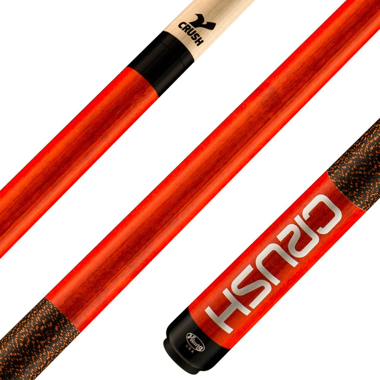 Viking Crush Break Cue Orange - Linen Wrap - FCI Billiards